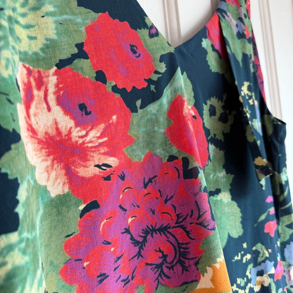 Sezane 100% Silk Floral Top - Picture 2 of 6